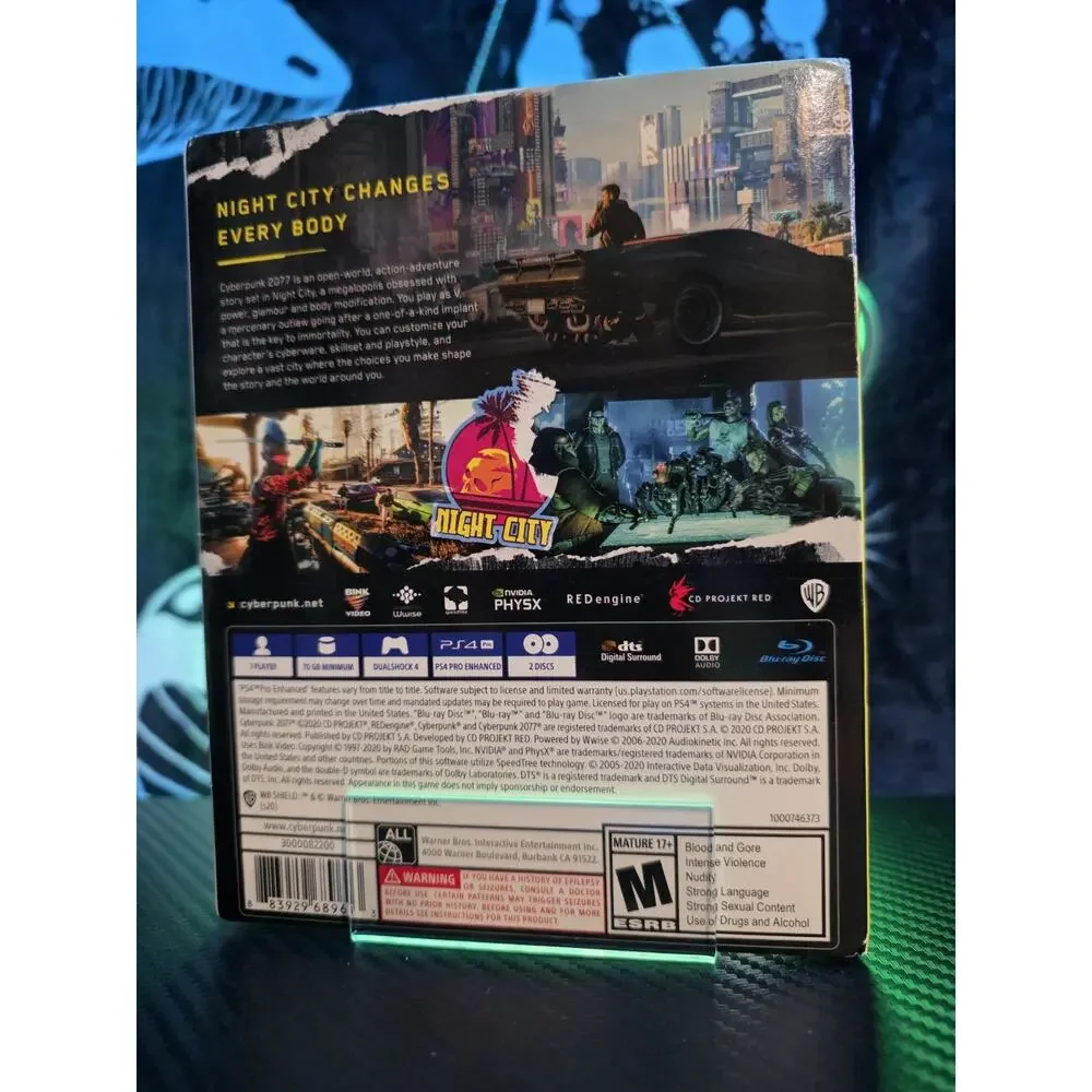 Sony PlayStation 4 CD Projekt Red Cyberpunk 2077 2020